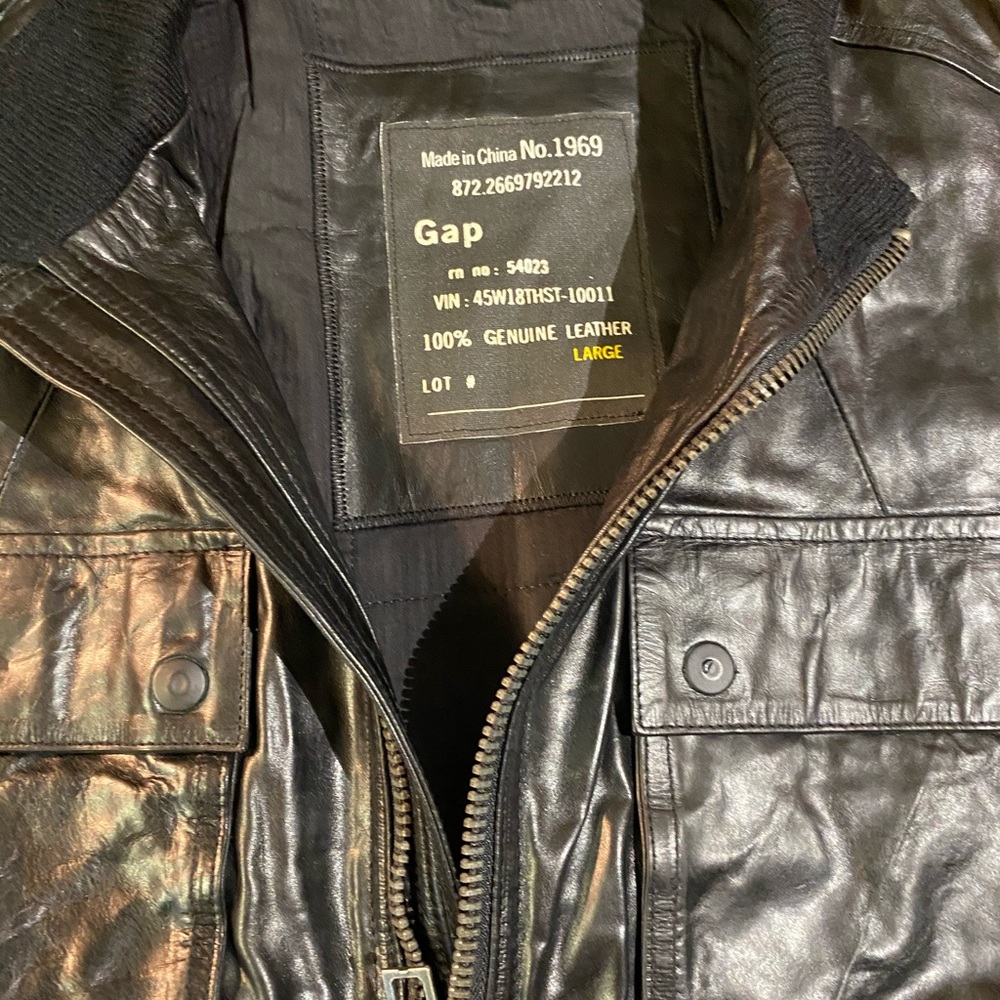 Pilot Leather Jacket - image 2